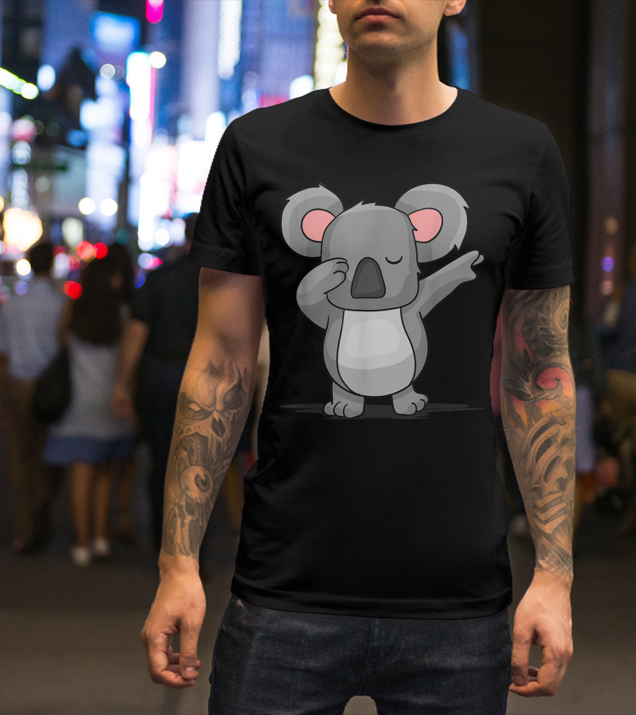 Dabbing Koala Dab Cartoon Pose T-Shirt