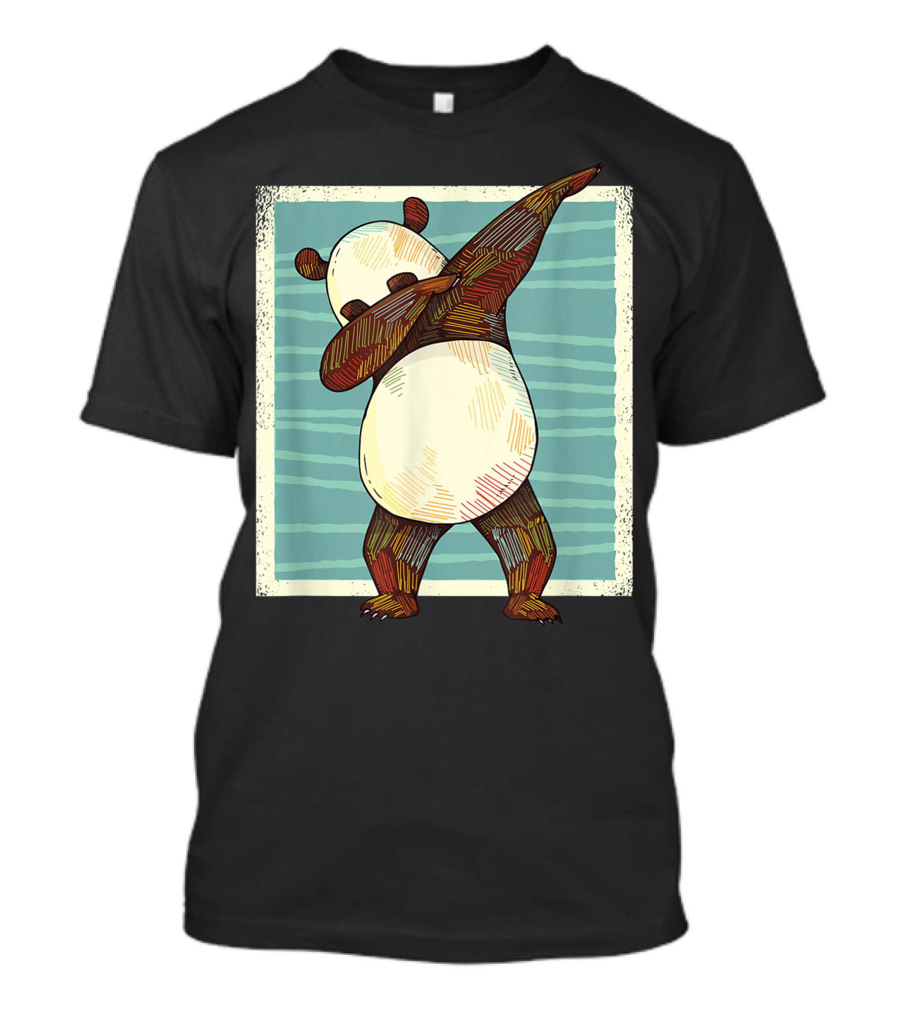 Dabbing Panda Bear Hip Hop Dance For Panda Lovers T-Shirt