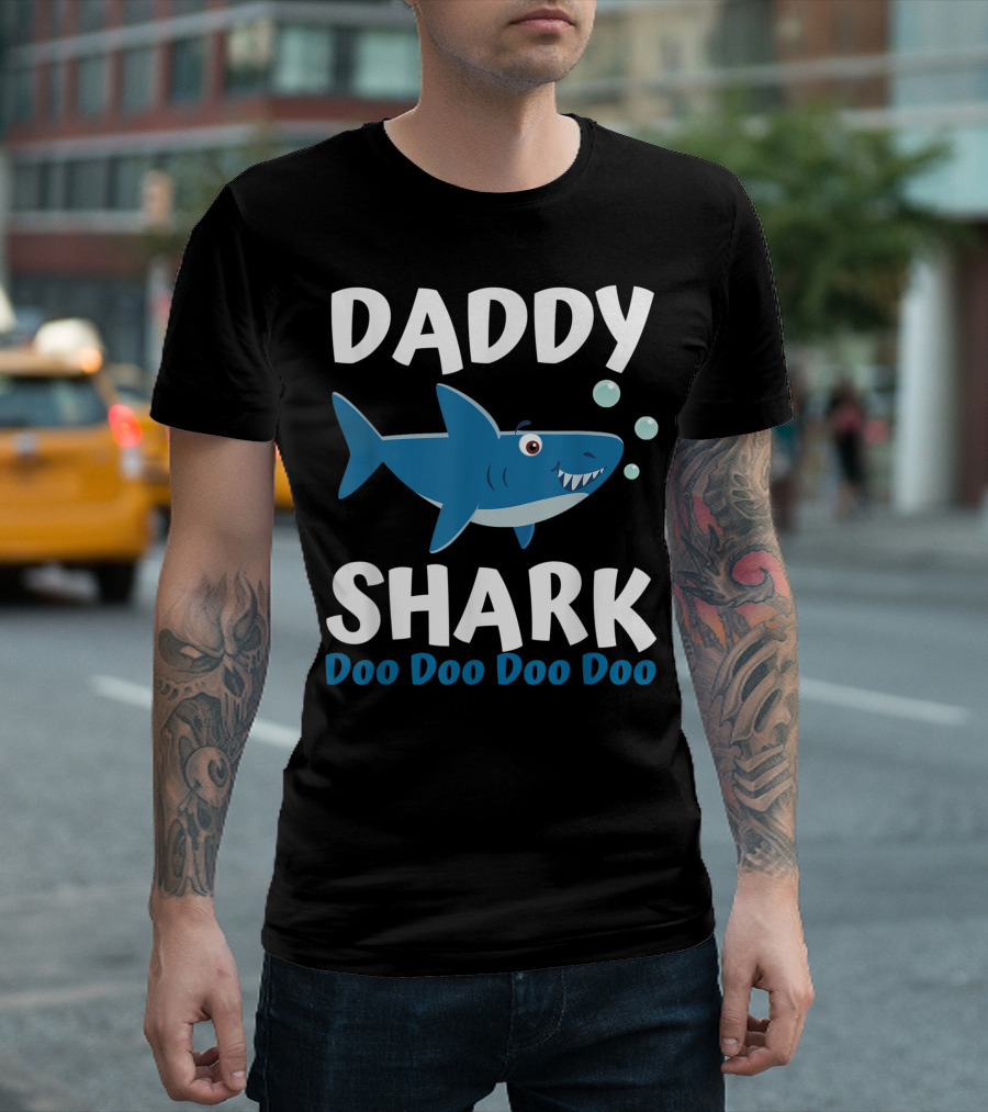 Daddy Shark Doo Doo Doo Doo Matching Family Set T-Shirt
