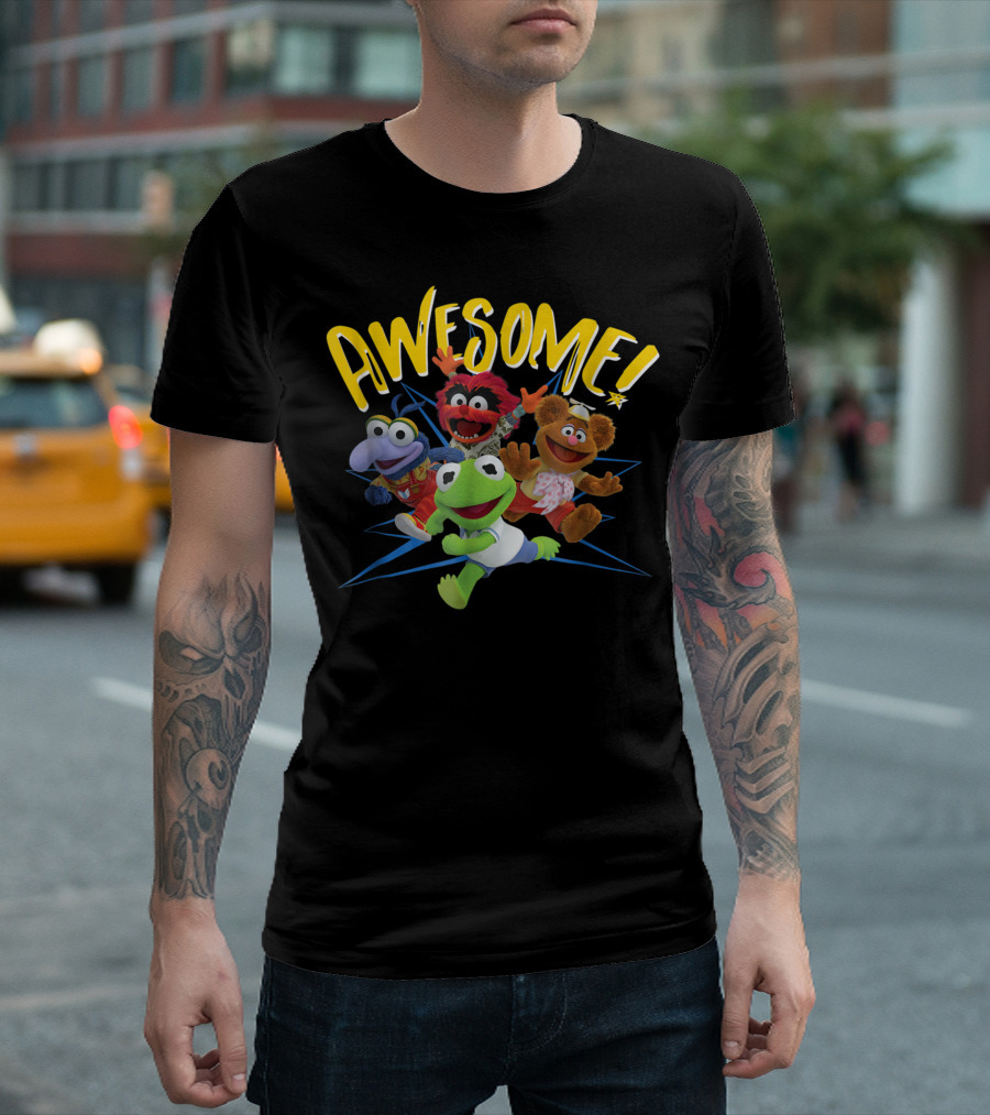 Disney The Muppets Awesome Babies Muppet Show Characters Fun Adventure T-Shirt