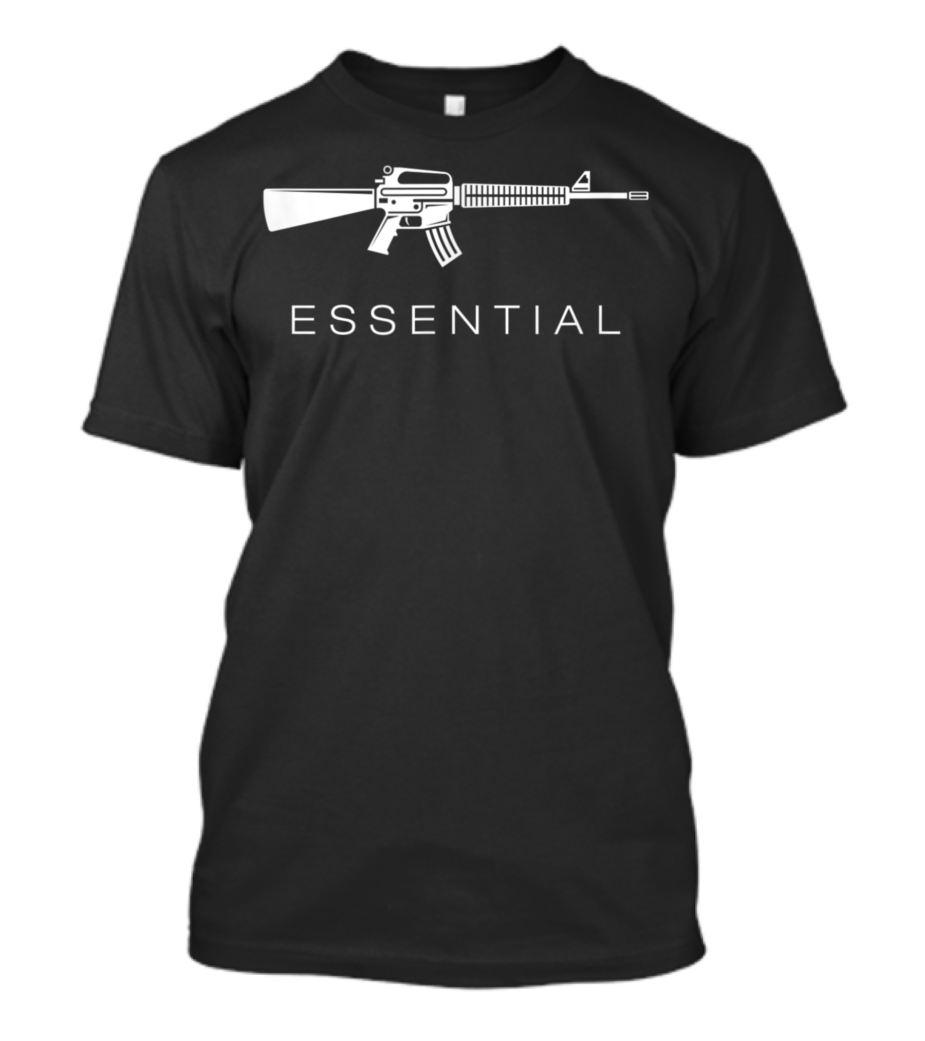Essential Weapons AR15 Firearm Rifle Gun T-Shirt