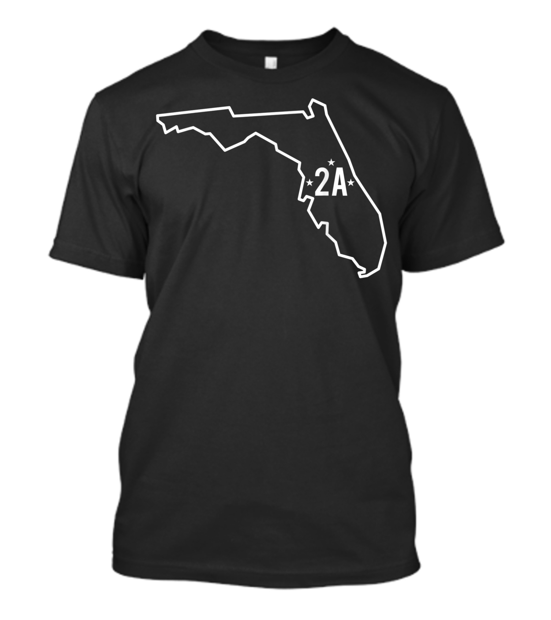 Florida 2A Gun Owner Rights Second Amendment State T-Shirt