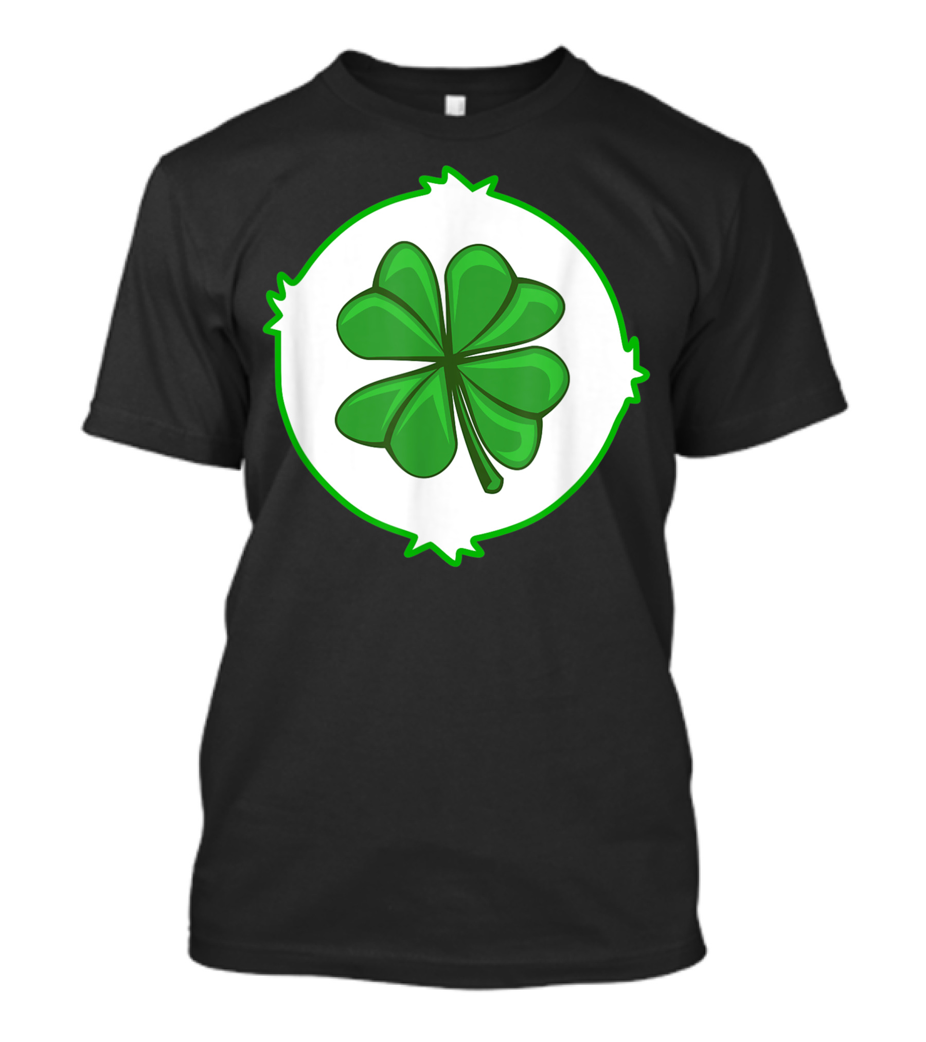 Good Luck Perfect Lucky Bear Care Bear Four Leaf Clover T-Shirt
