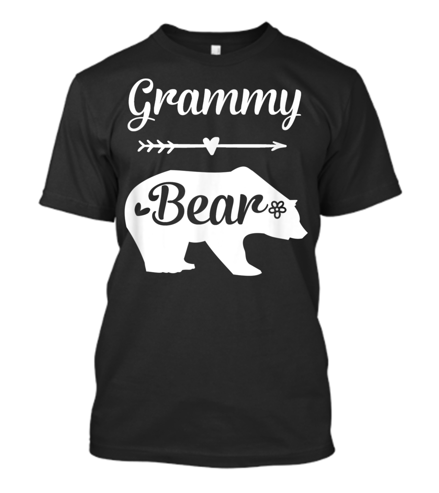 Grammy Bear Heart Arrow Bear Grandma T-Shirt