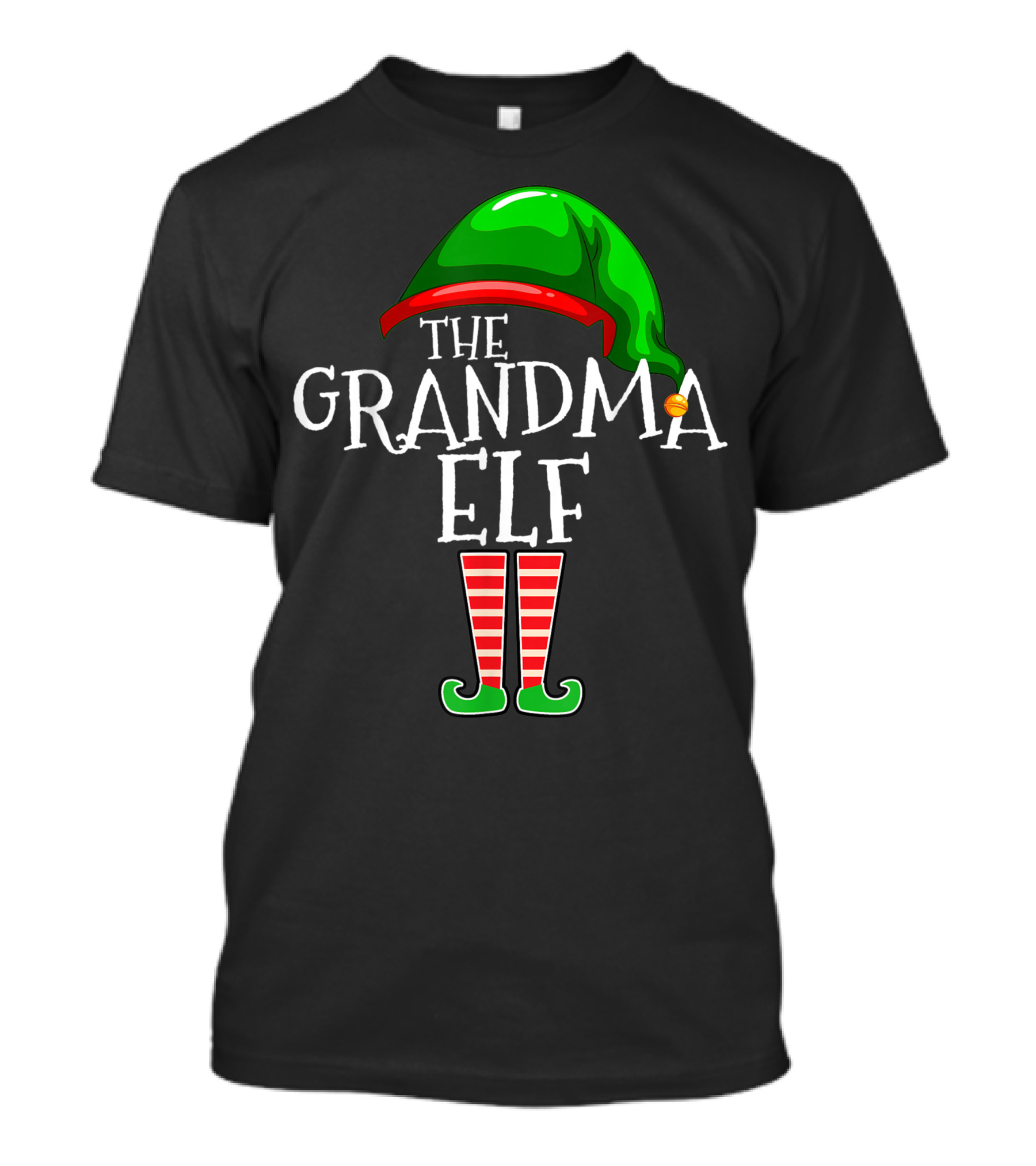 THE GRANDMA ELF Holiday Costume T-Shirt