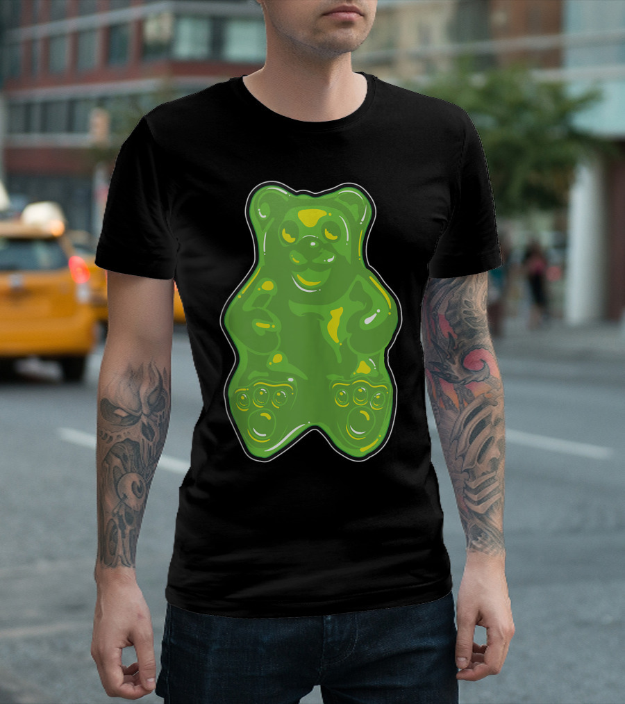 Gummy Bear Candy Green T-Shirt