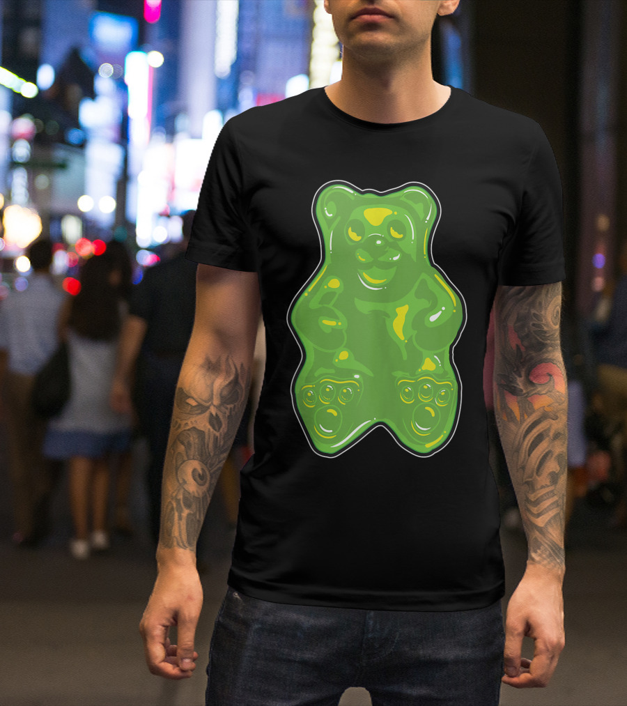 Gummy Bear Candy Green T-Shirt