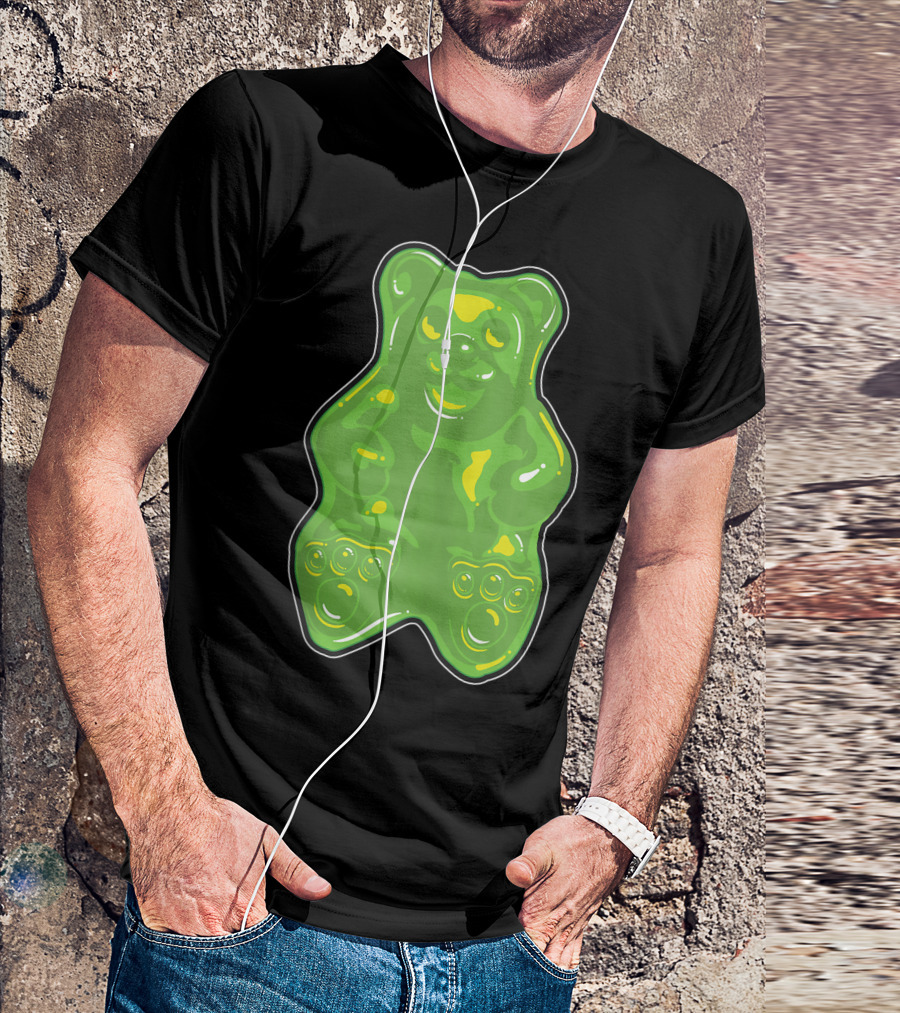Gummy Bear Candy Green T-Shirt
