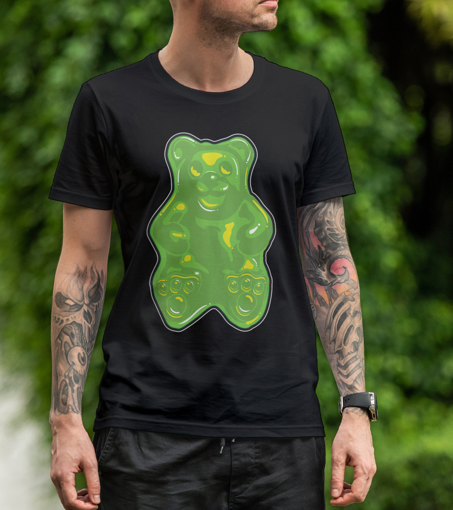 Gummy Bear Candy Green T-Shirt