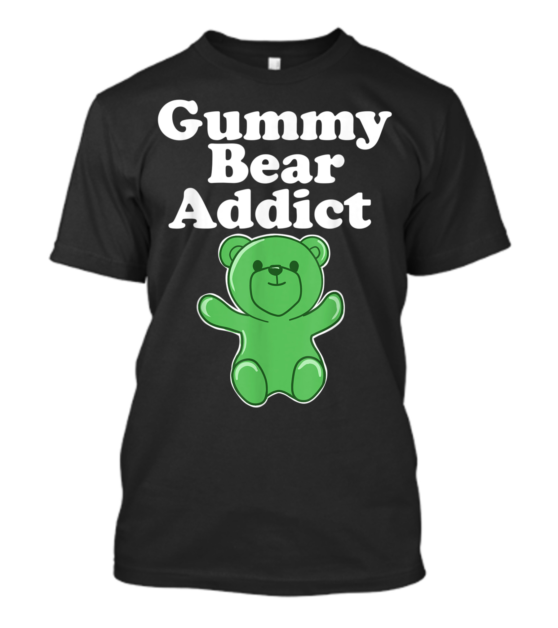 Gummy Bear Addict Green Gummy Bear T-Shirt