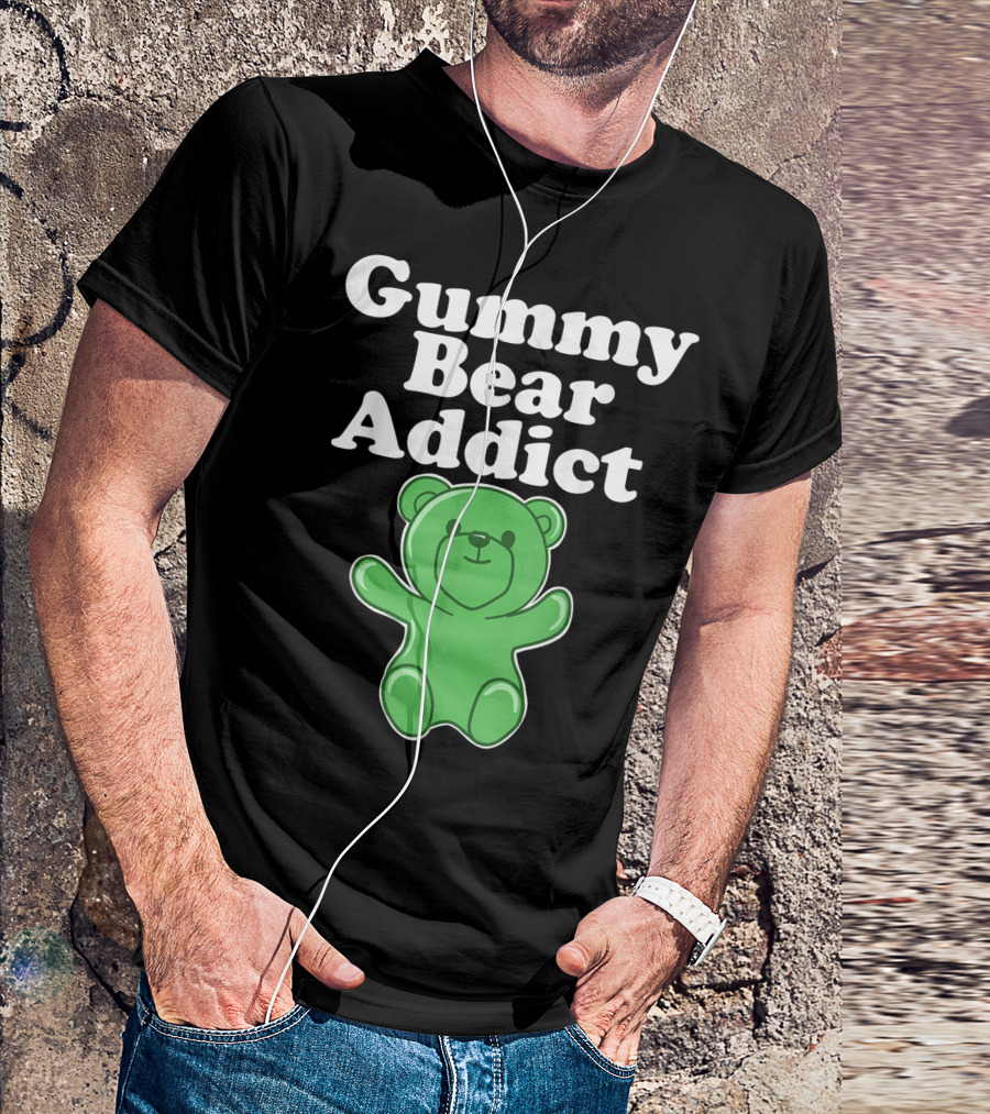 Gummy Bear Addict Green Gummy Bear T-Shirt