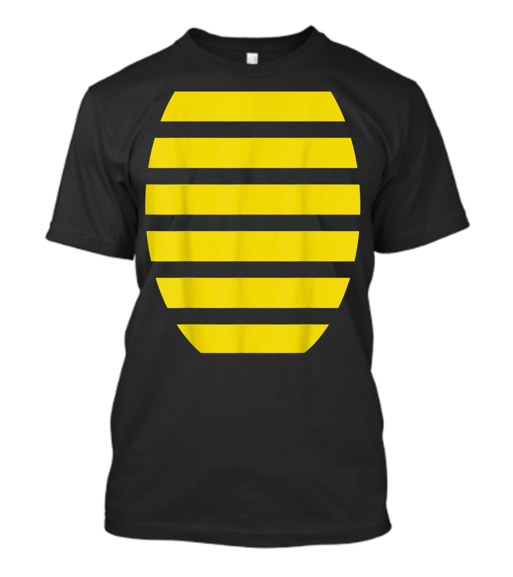 Halloween Adult Kids Bumblebee Costume Striped Bee T-Shirt