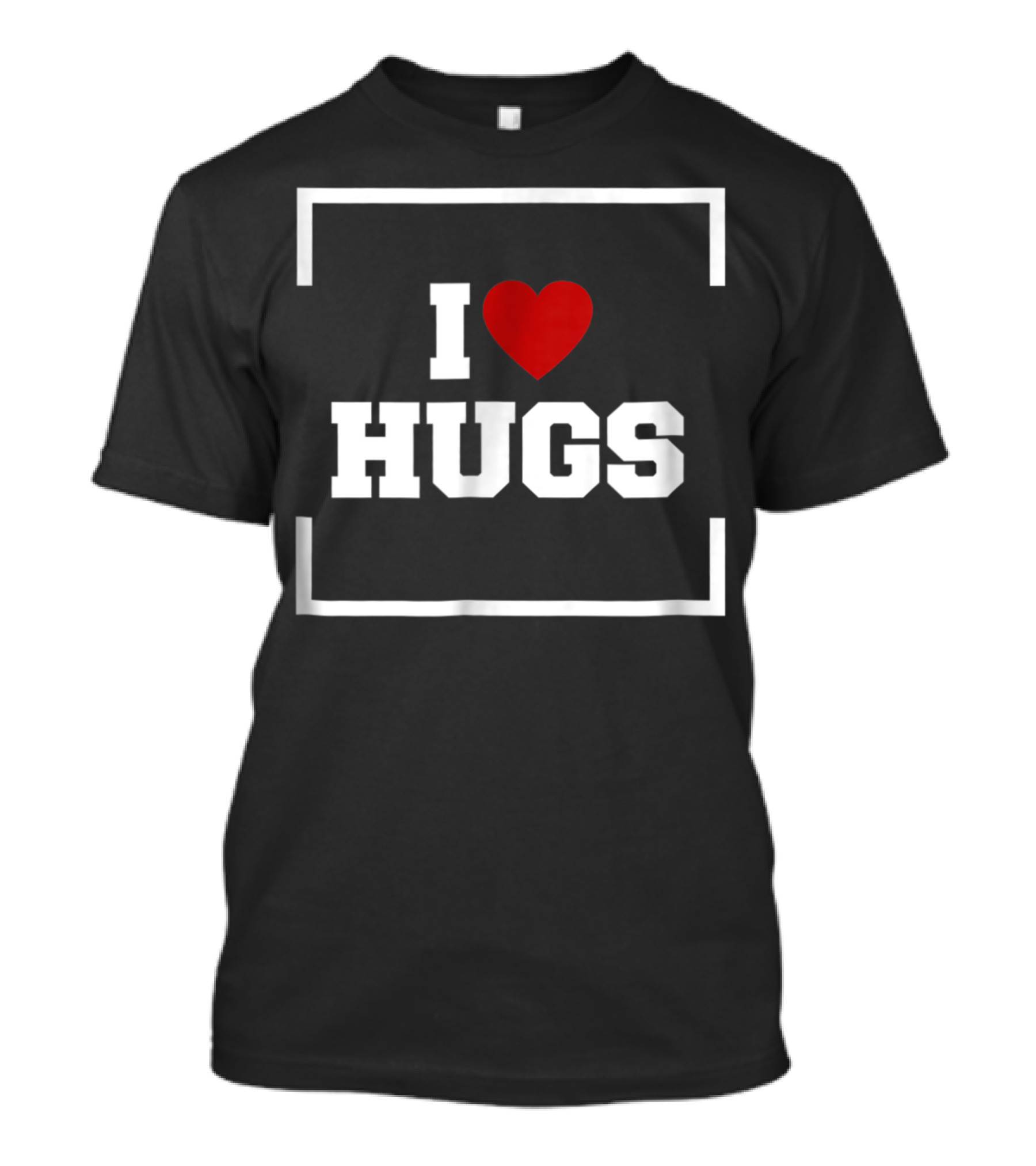 I Heart Hugs Red Love Symbol T-Shirt