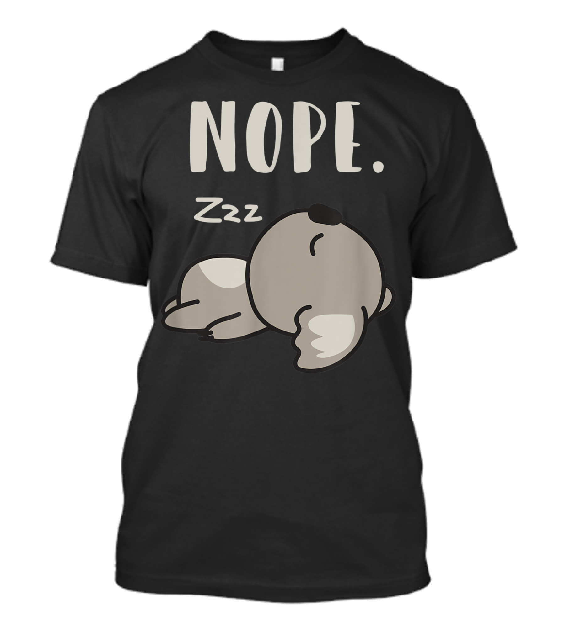 Nope Sleeping Koala Zzz T-Shirt