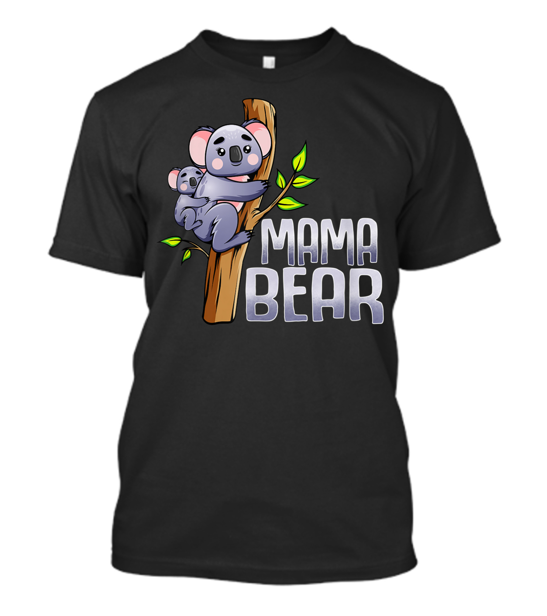 Mama Bear Koala Tree Hugging Duo T-Shirt