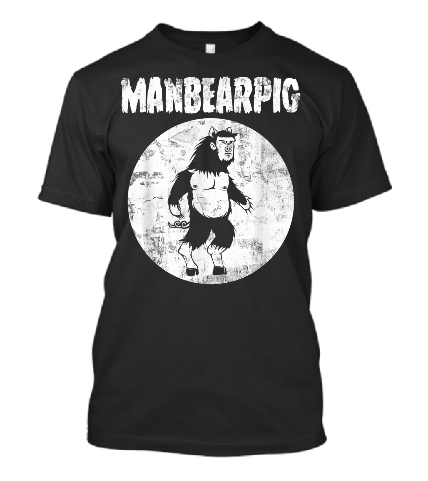 Manbearpig Cryptozoologists Lover Man Bear Pig T-Shirt