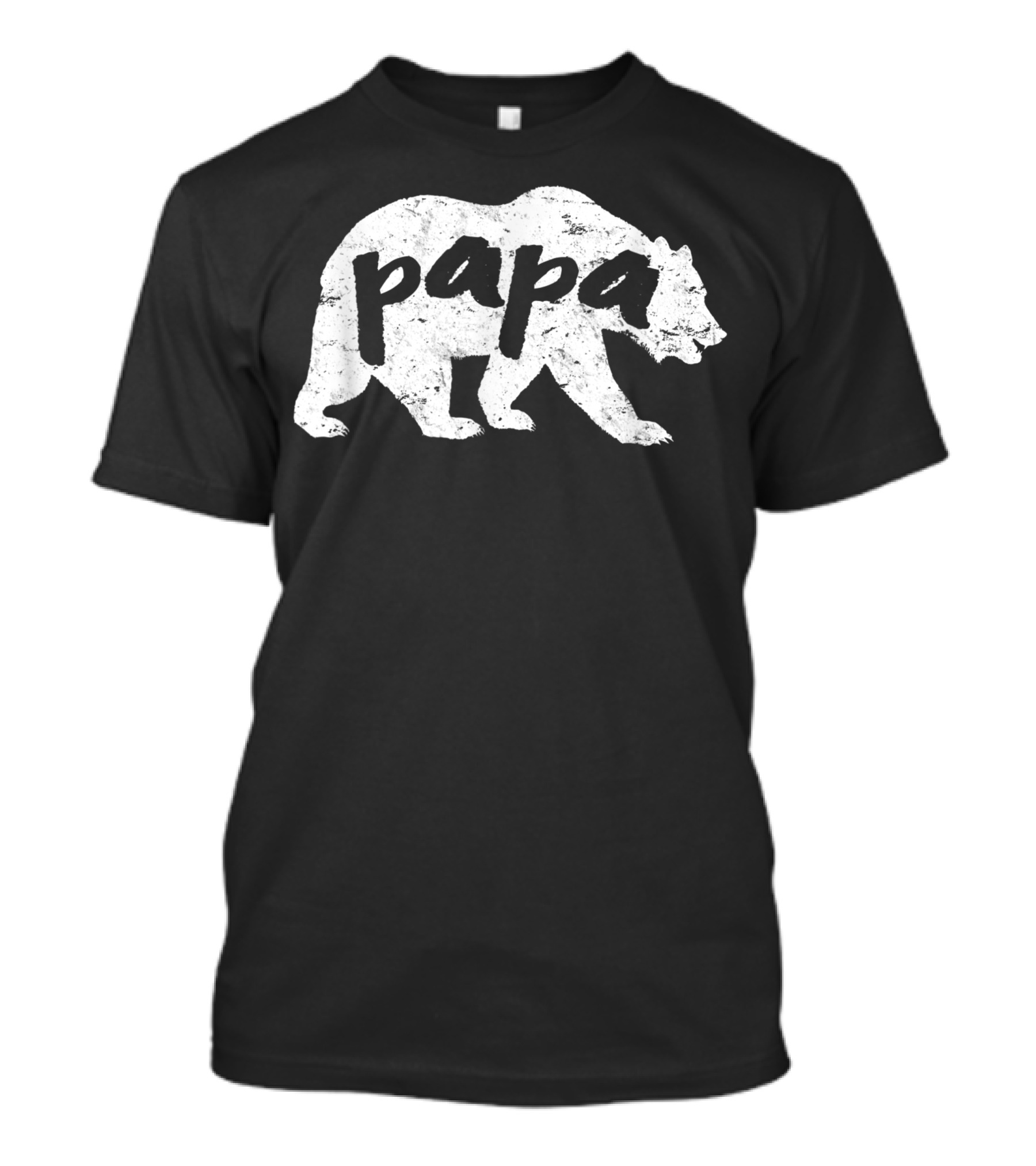 Papa Bear Dad Mens T-Shirt