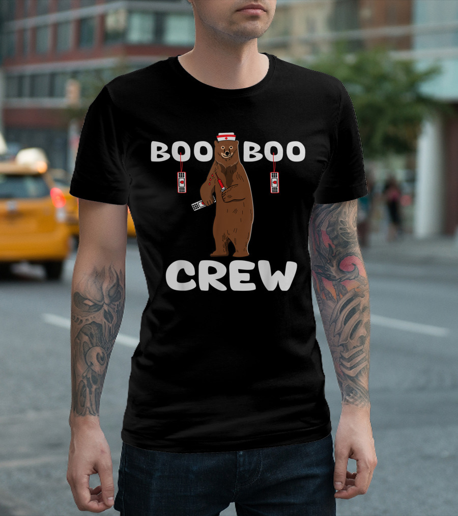 BOO BOO CREW Nurse Bear Mother's Day for Nurses T-Shirt