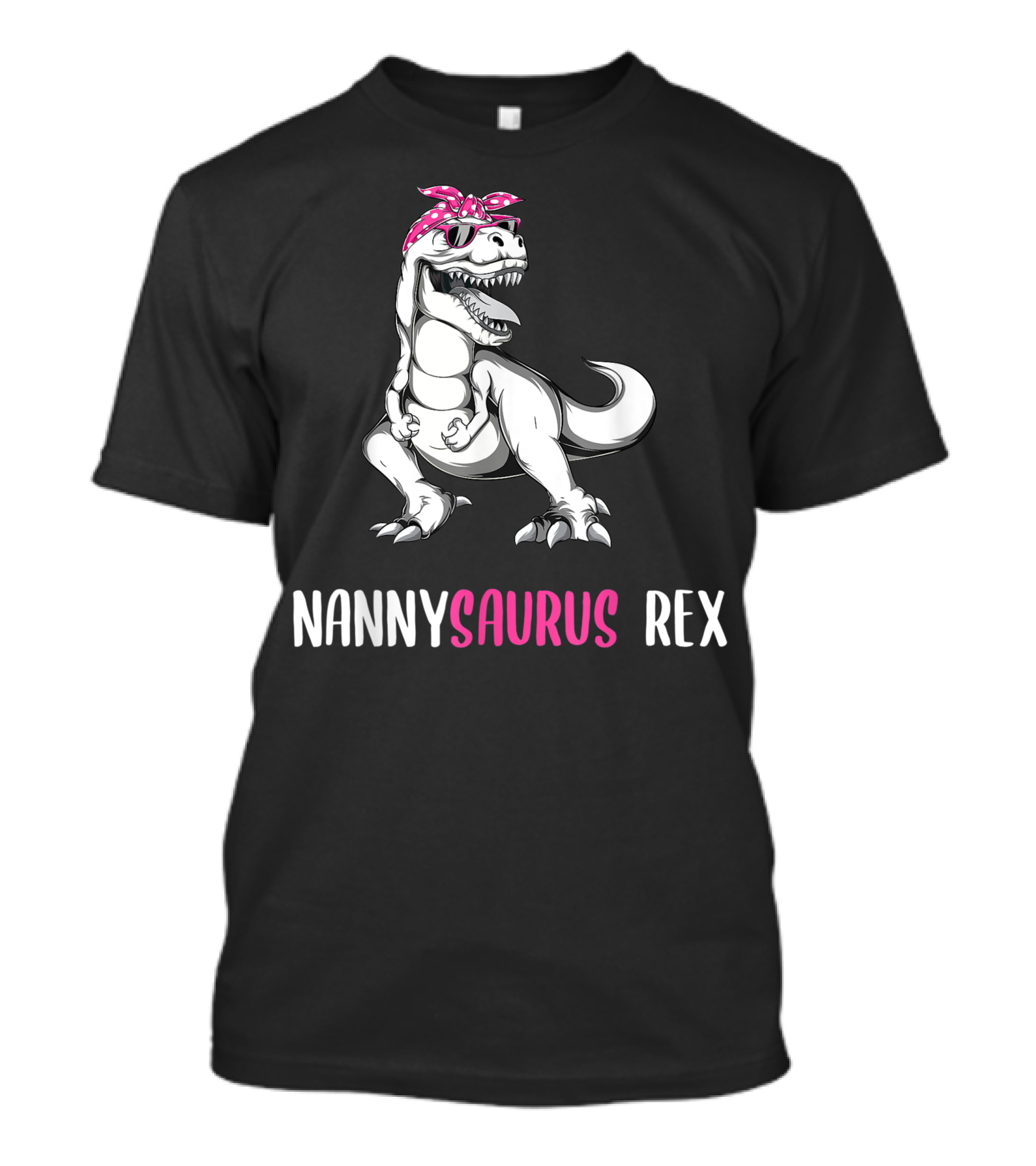 Nannysaurus Rex Mothers Day Grandma Nanny Saurus T-Shirt