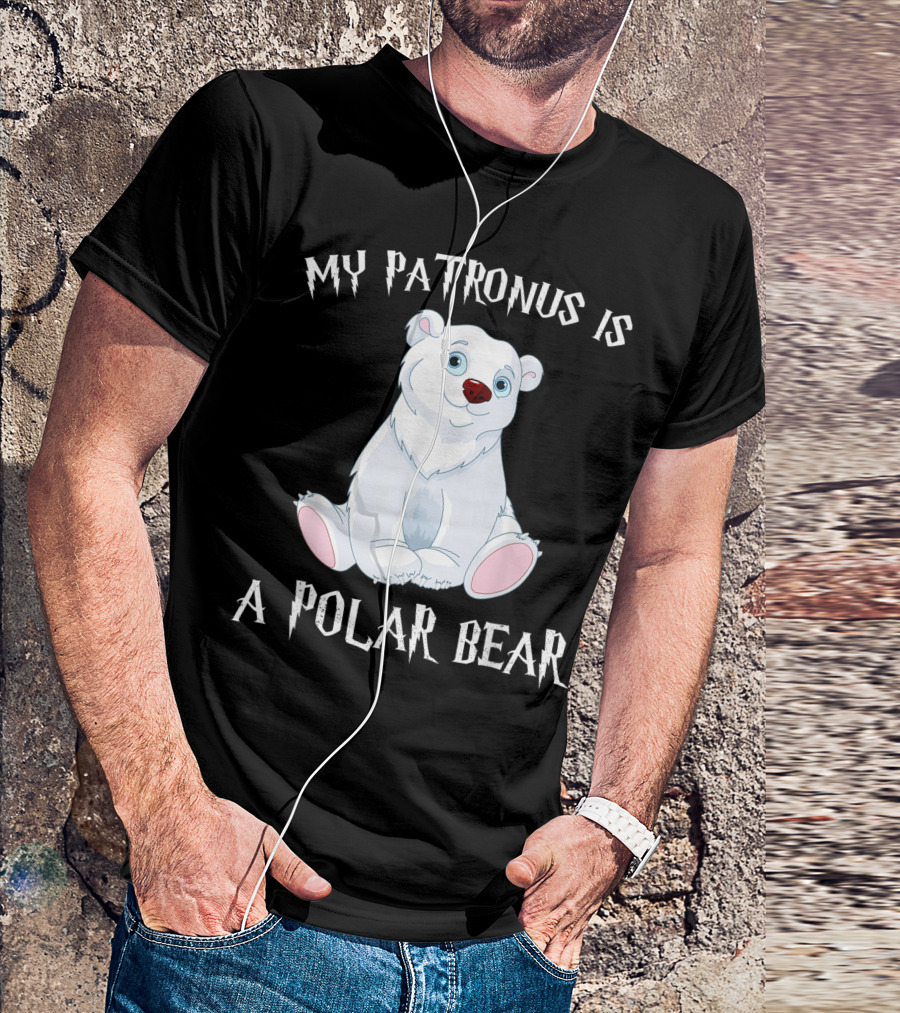 My Patronus Is A Polar Bear Cute Polar Bear Lovers T-Shirt