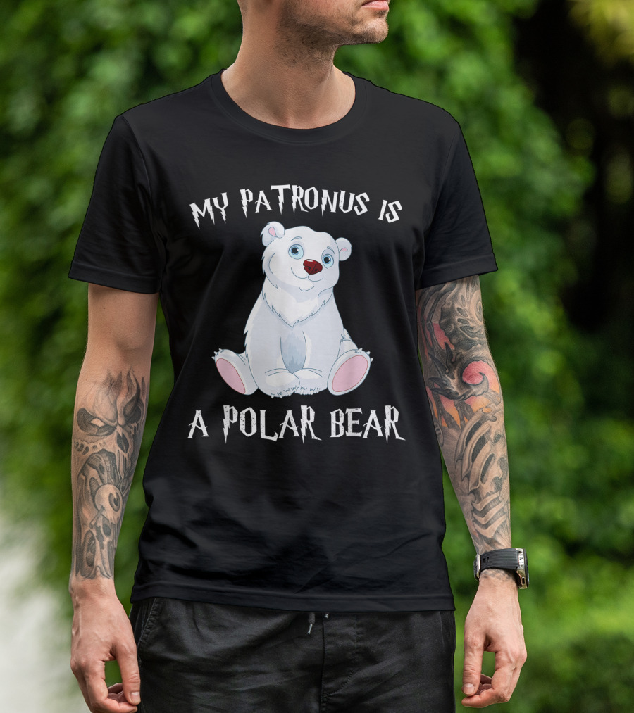 My Patronus Is A Polar Bear Cute Polar Bear Lovers T-Shirt
