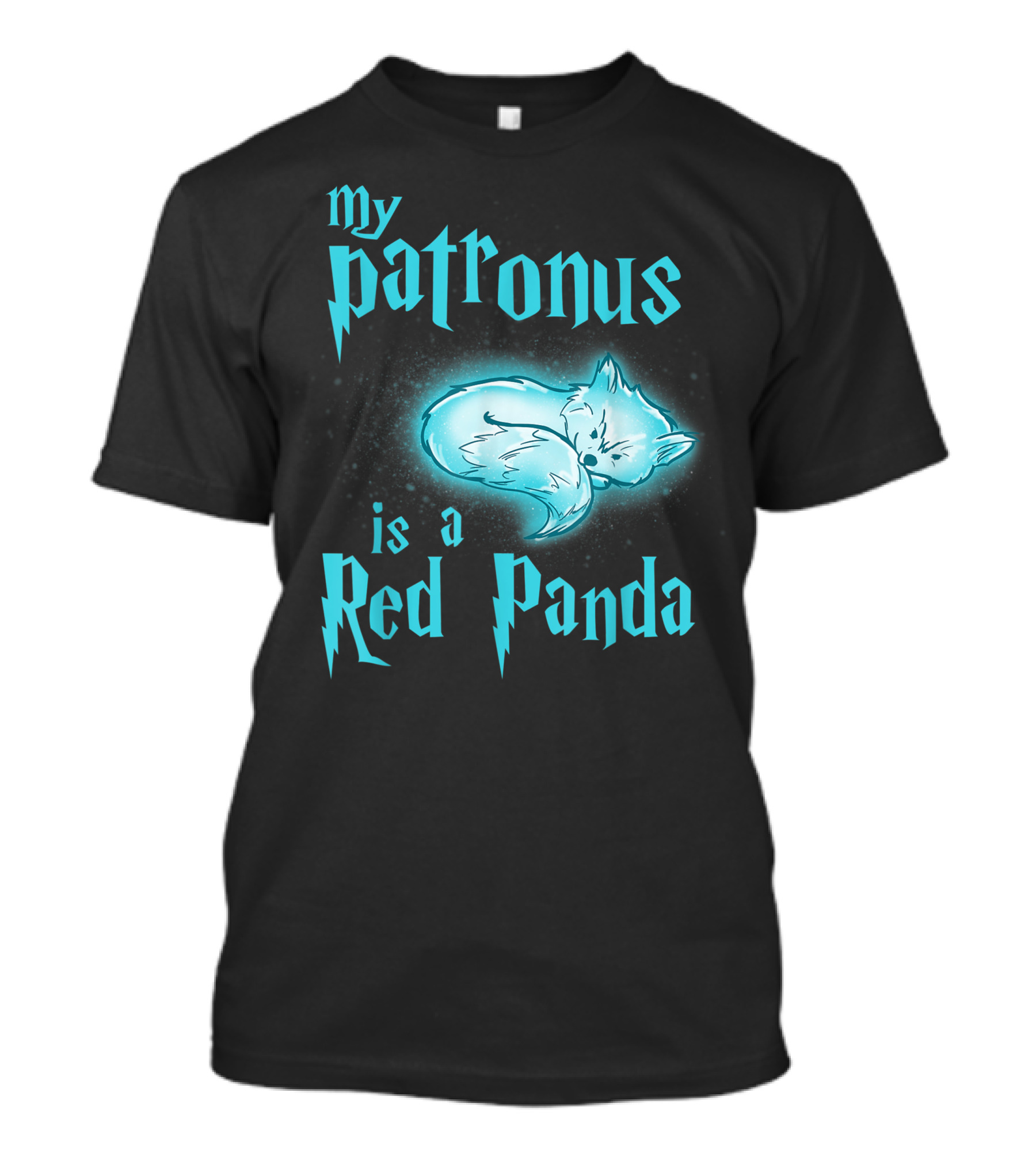 My Patronus Is A Red Panda Cute Animal Lover Wizardry T-Shirt