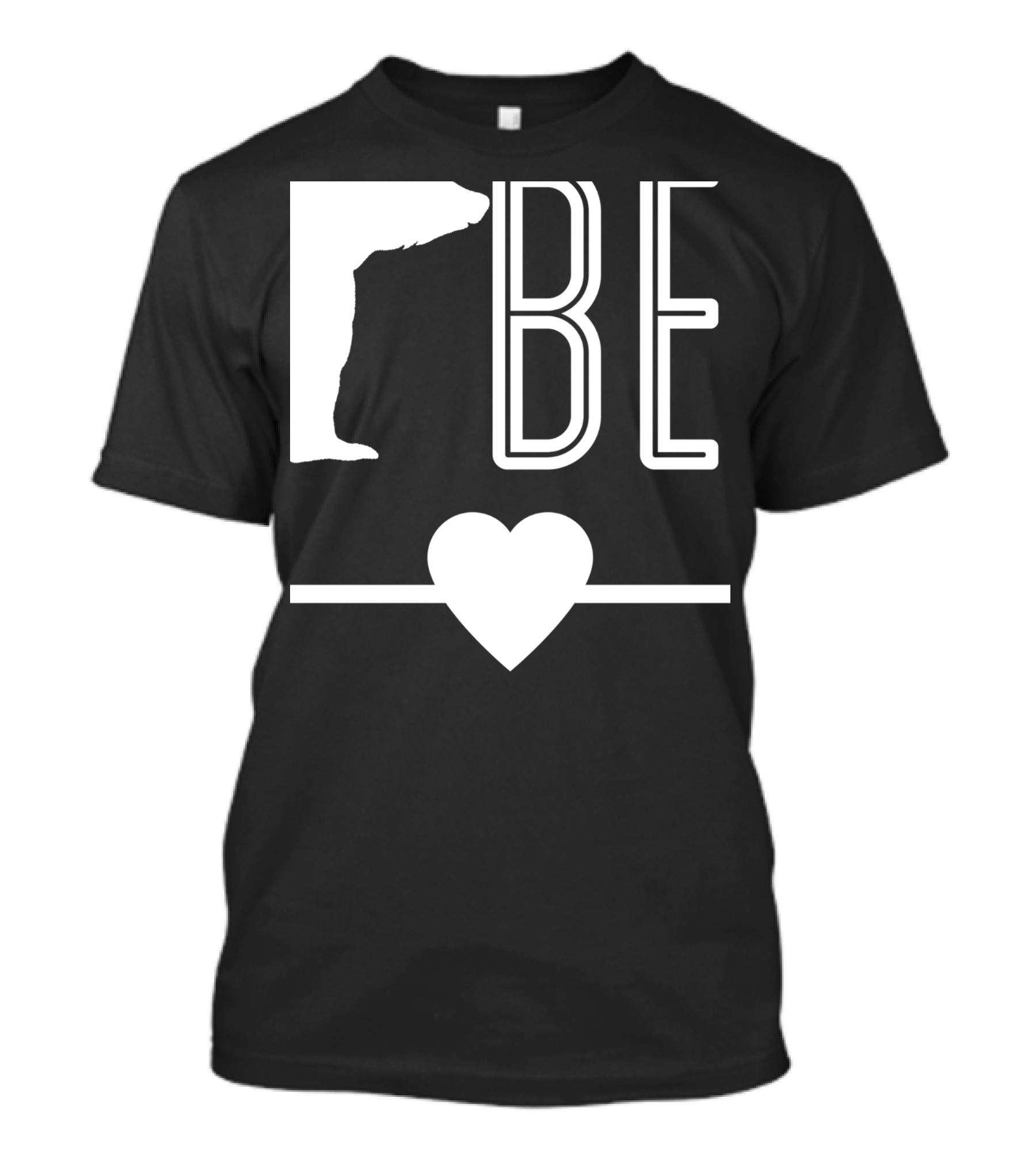 Nani Bear Christmas Birthday Love Heart T-Shirt