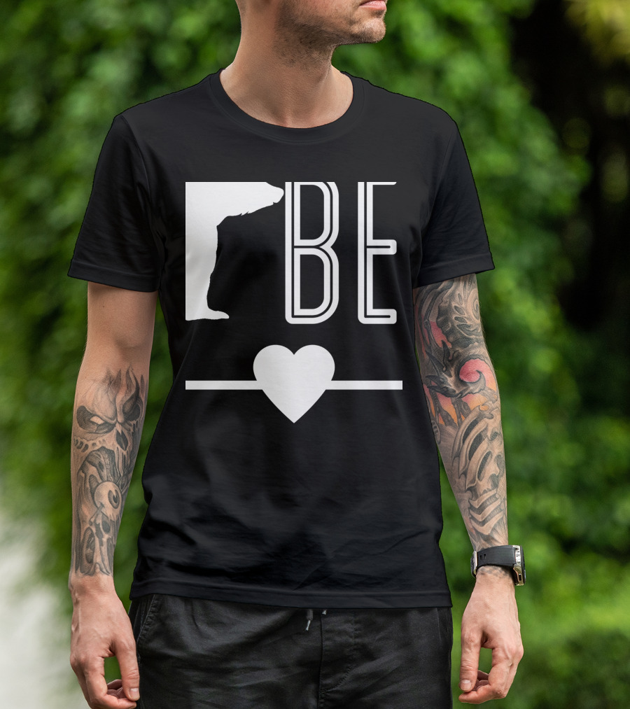 Nani Bear Christmas Birthday Love Heart T-Shirt