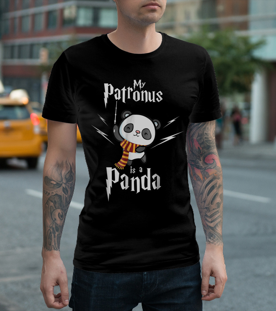My Patronus Is A Panda Wizardry Magic Creature T-Shirt