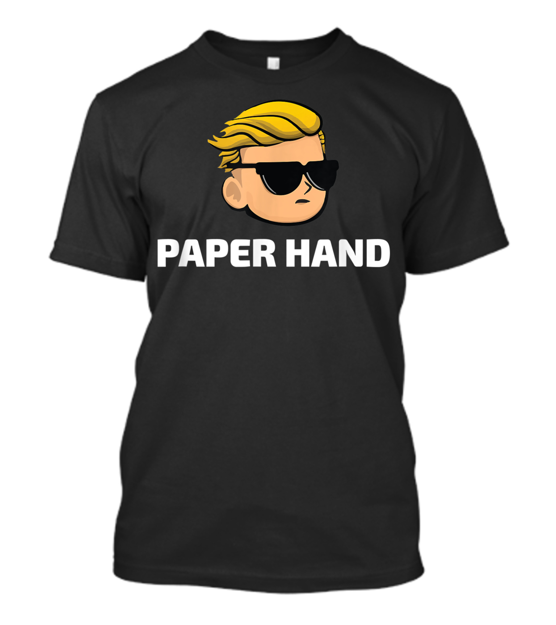 Paper Hand Wallstreetbets Tendies Meme T-Shirt