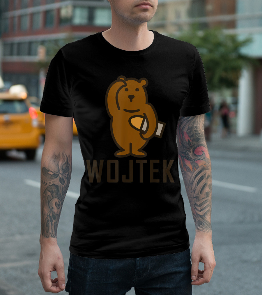 Wojtek Polish Soldier Bear WWII Edinburgh T-Shirt