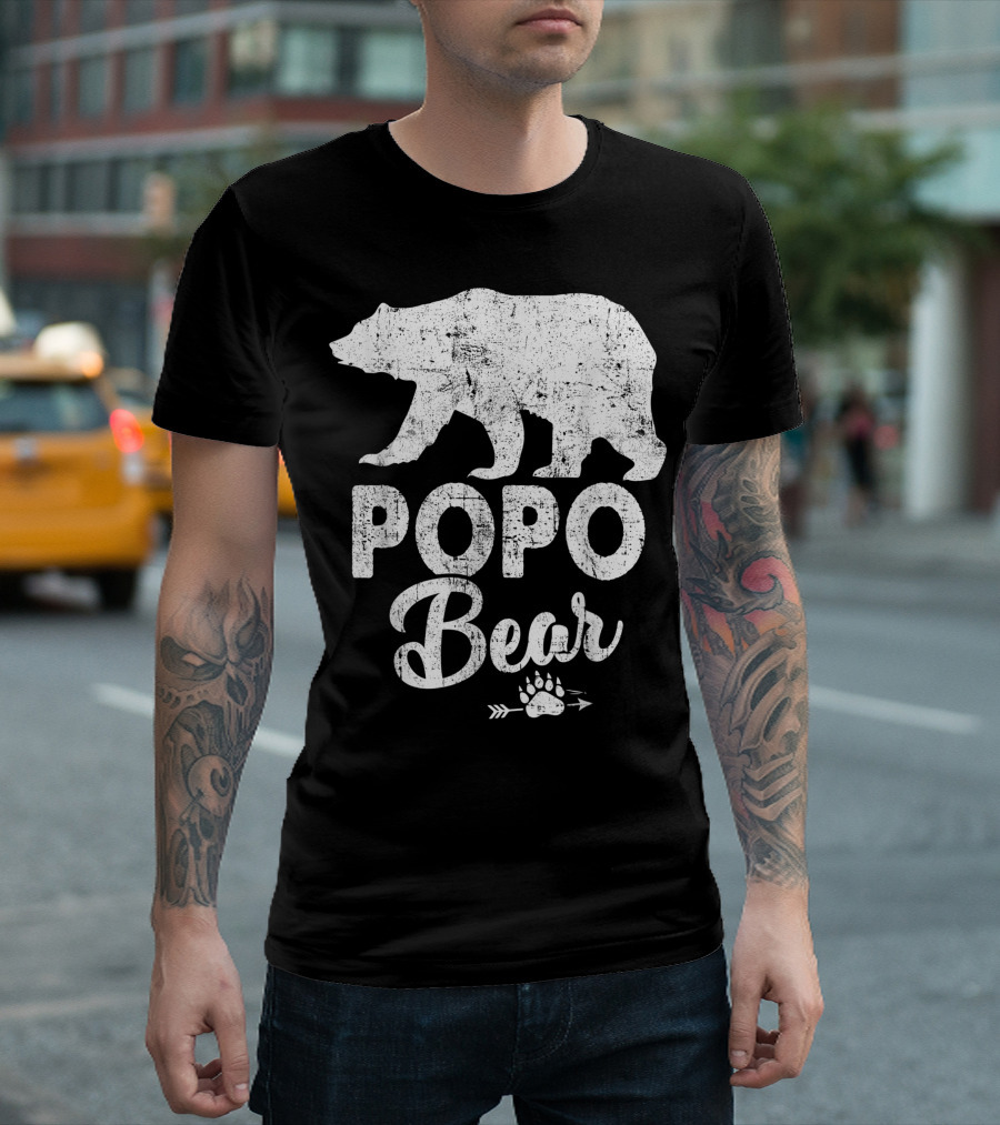 Popo Bear Paw Arrow T-Shirt