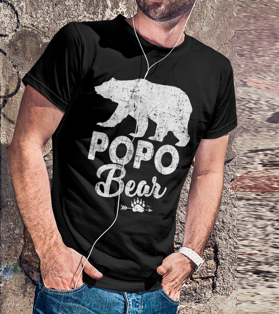Popo Bear Paw Arrow T-Shirt