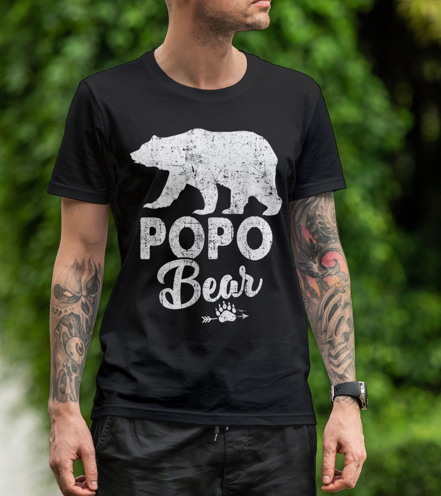 Popo Bear Paw Arrow T-Shirt