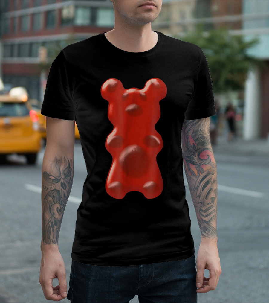 Red Gummy Bear Candy T-Shirt