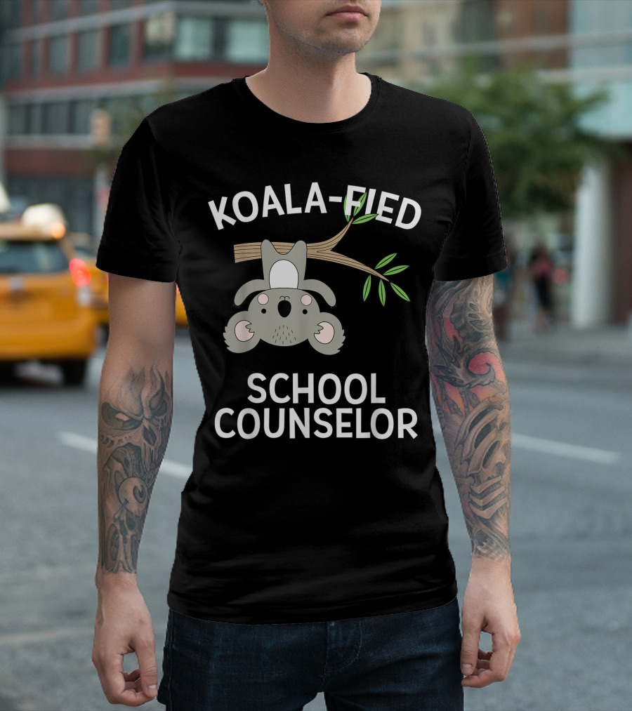 Koala-Fied School Counselor Back To School Guidance T-Shirt