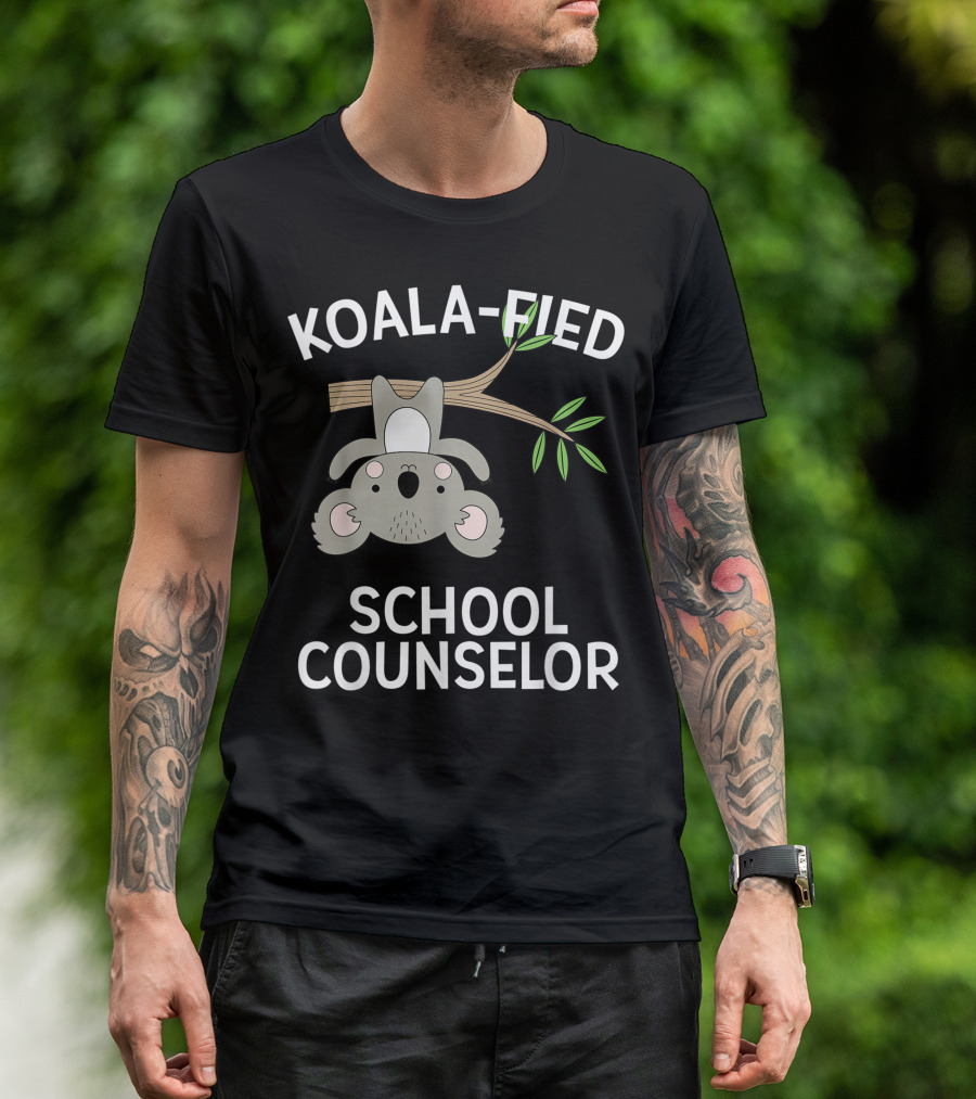 Koala-Fied School Counselor Back To School Guidance T-Shirt