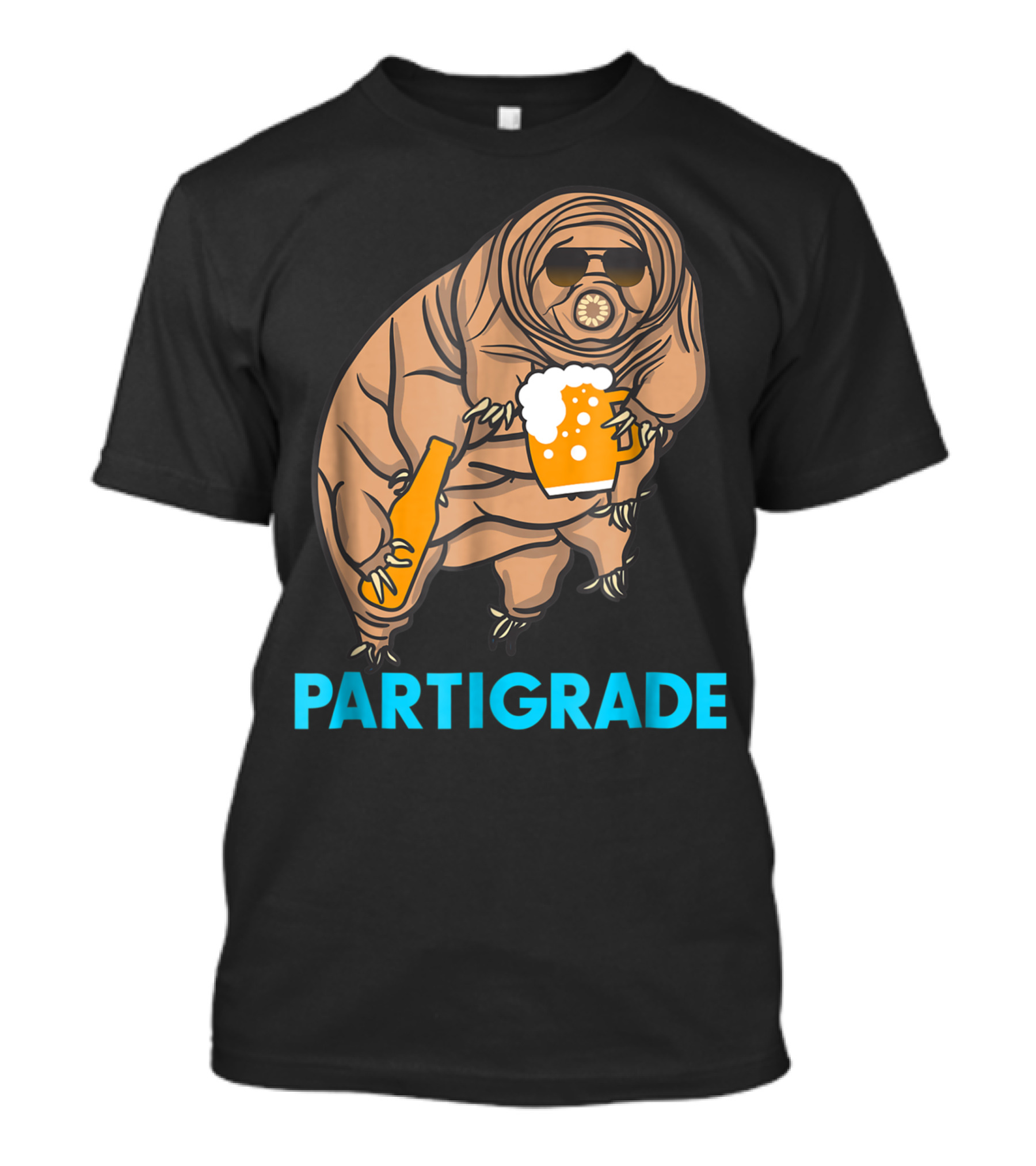 Partigrade Tardigrade Microbiology Waterbear Science T-Shirt