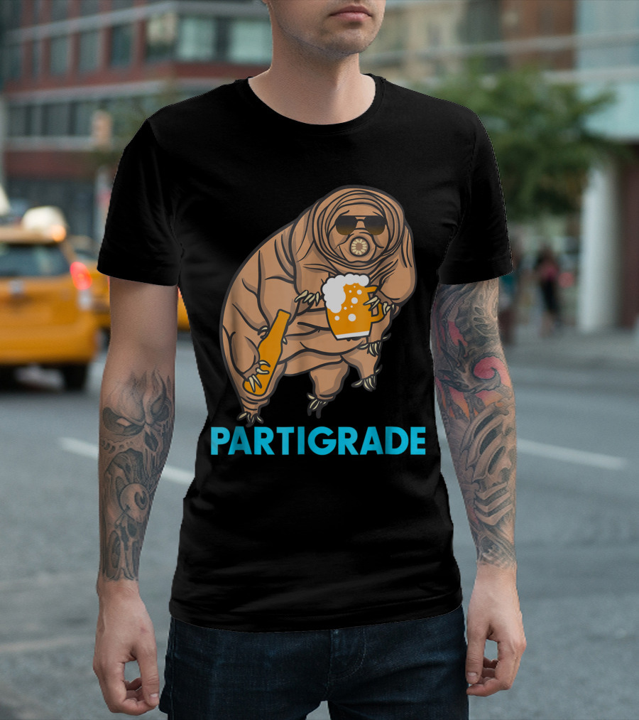 Partigrade Tardigrade Microbiology Waterbear Science T-Shirt