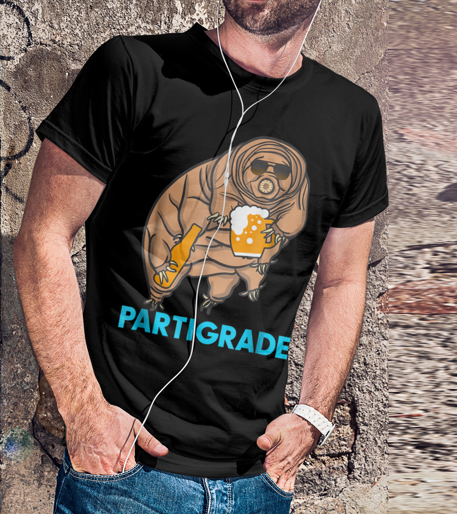 Partigrade Tardigrade Microbiology Waterbear Science T-Shirt