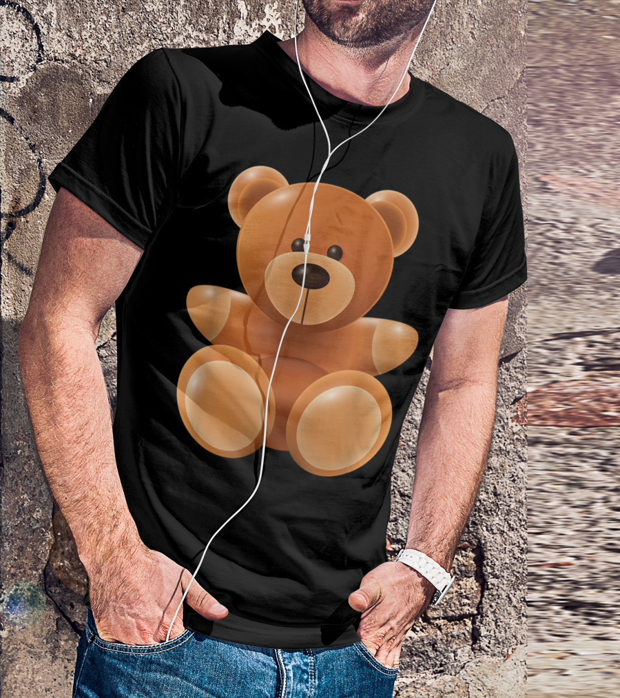 Teddy Bear Cuddles And Hugs Plush Toy T-Shirt