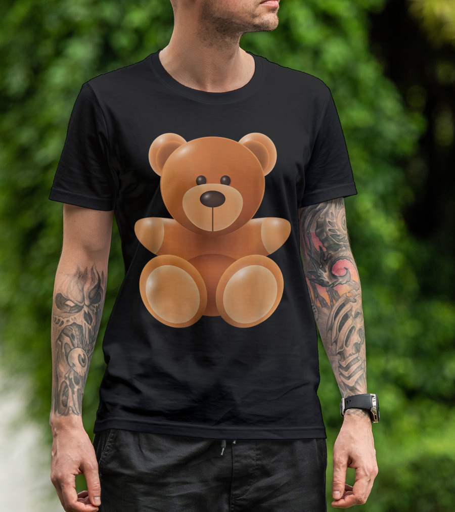 Teddy Bear Cuddles And Hugs Plush Toy T-Shirt