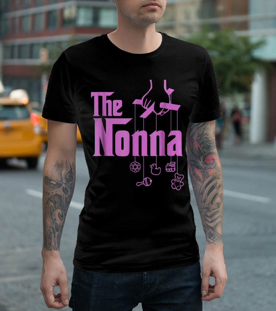 The Nonna Puppet Strings Italy Grandmother Baby Toys T-Shirt