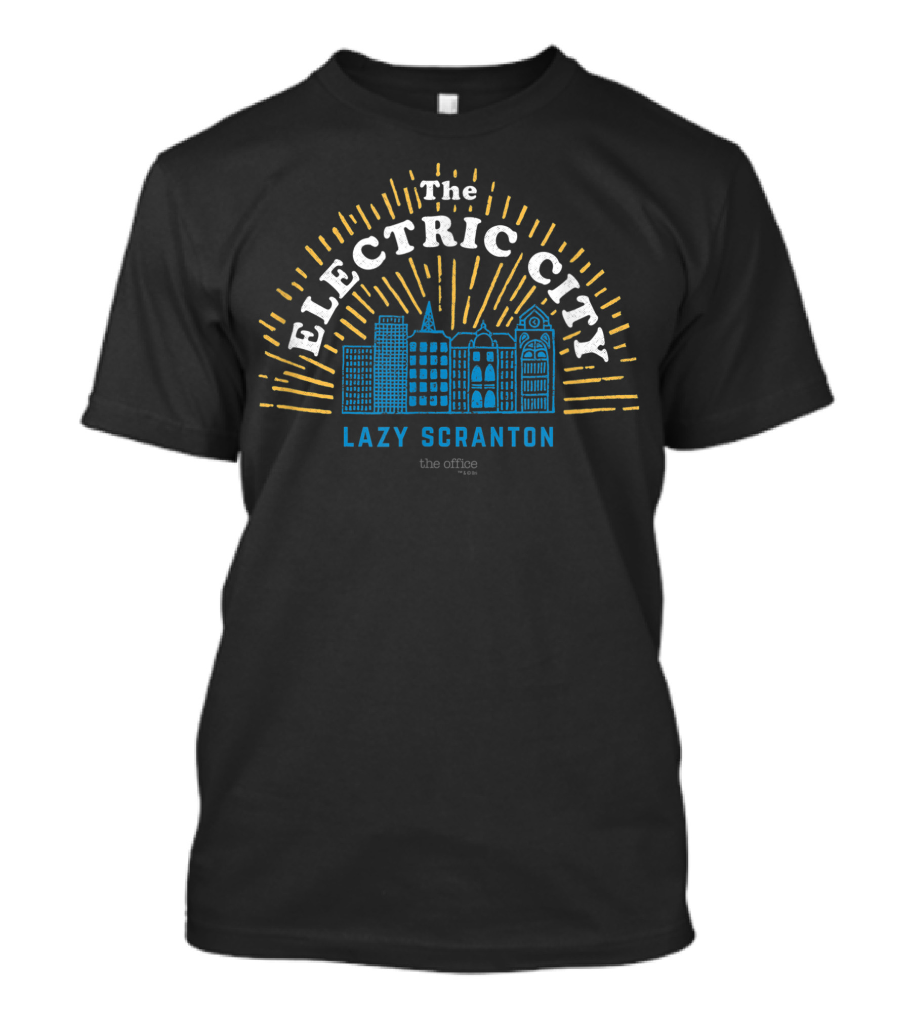 The Office The Electric City Lazy Scranton T-Shirt