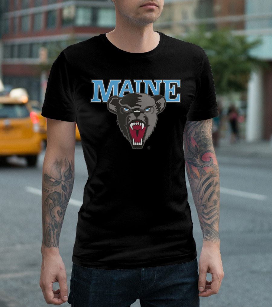 Maine Black Bears NCAA University Of Maine Ppme001 T-Shirt