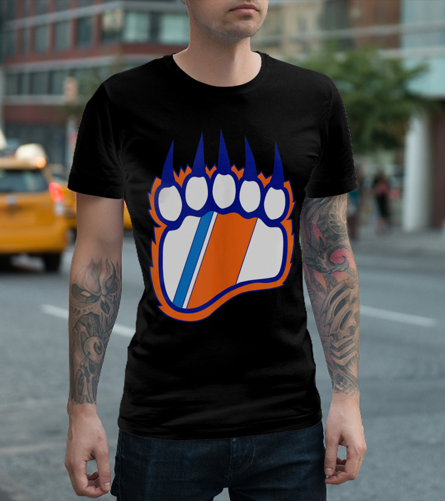 Us Coast Guard Academy Bears NCAA Paw Prints T-Shirt