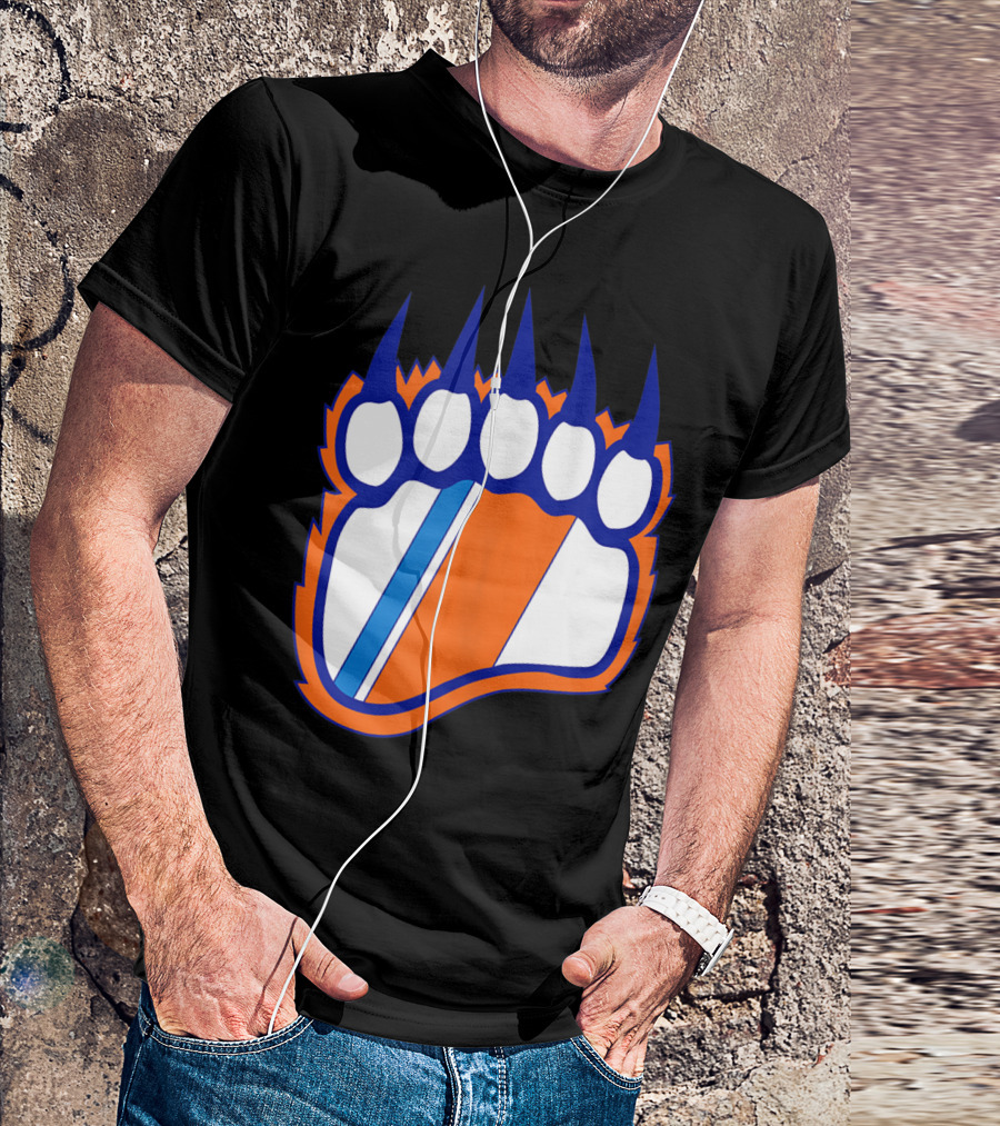 Us Coast Guard Academy Bears NCAA Paw Prints T-Shirt