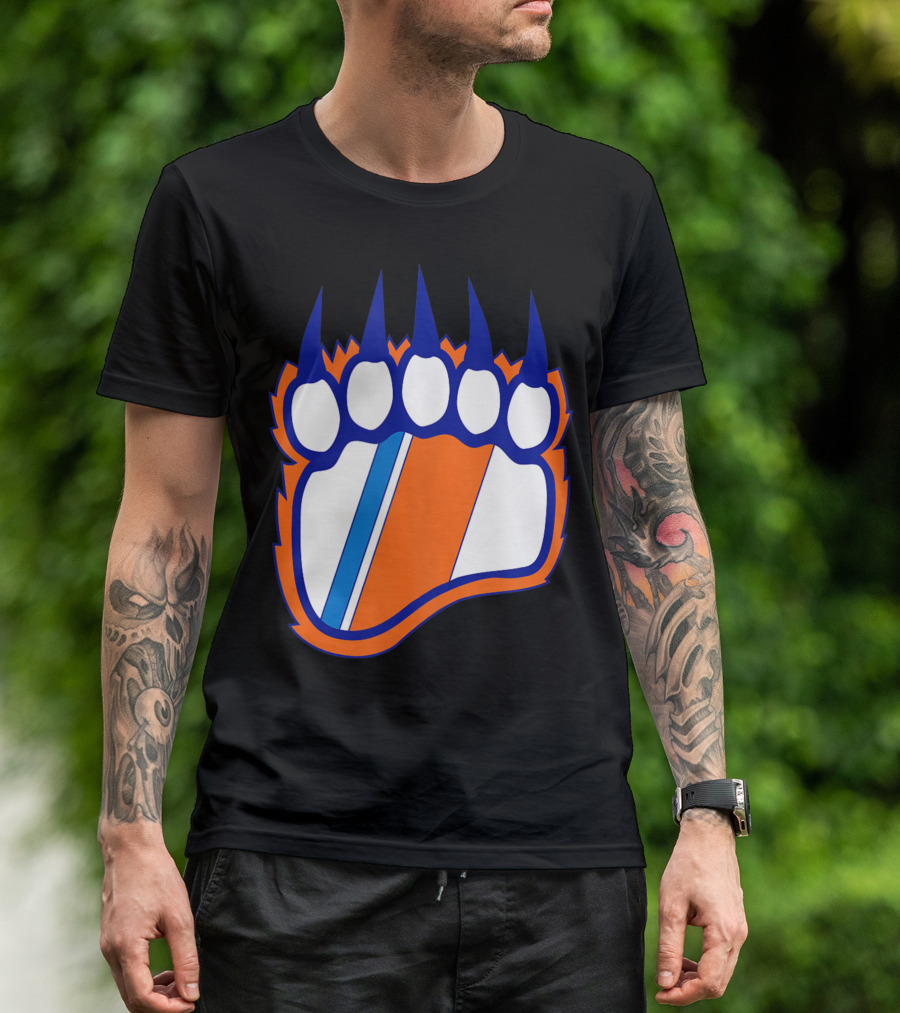 Us Coast Guard Academy Bears NCAA Paw Prints T-Shirt