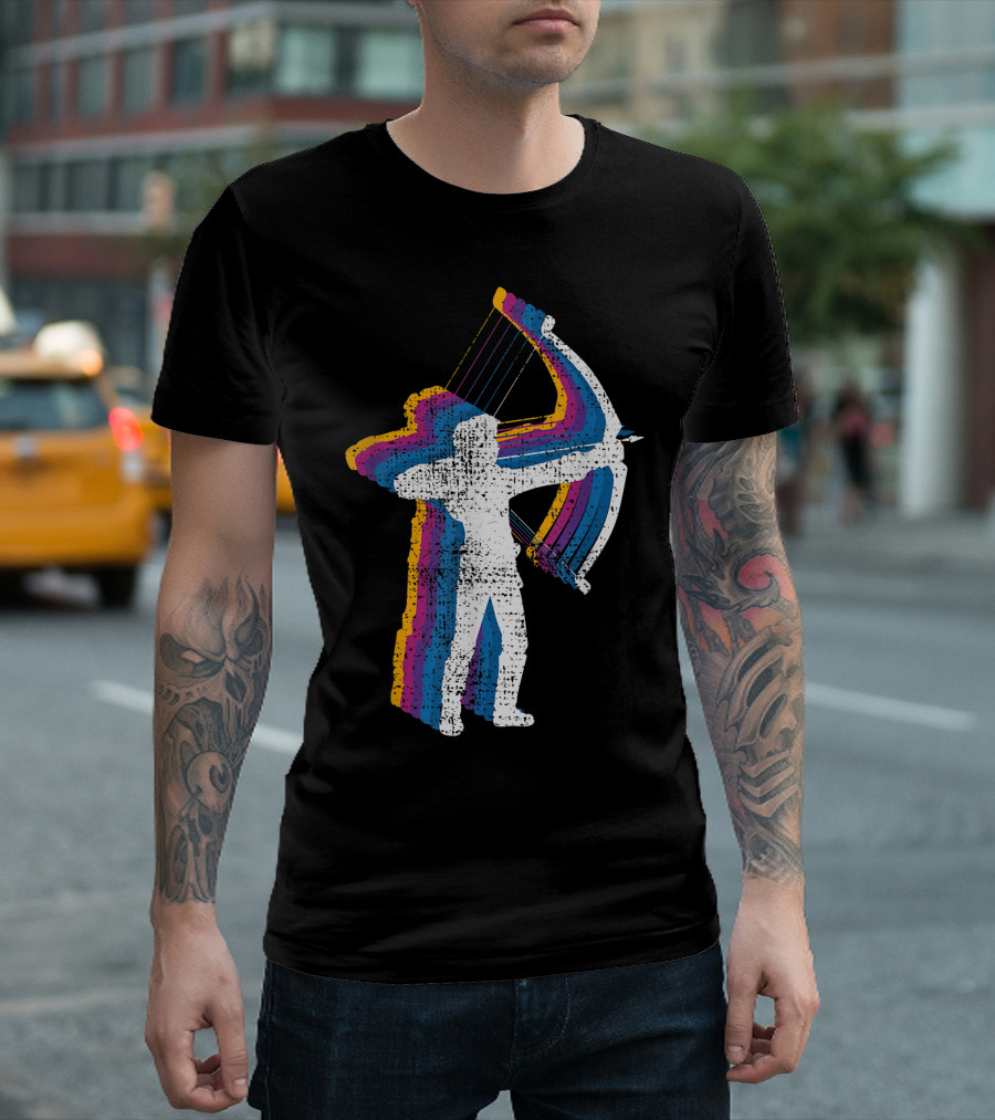 Retro Archery Bow Hunting T-Shirt