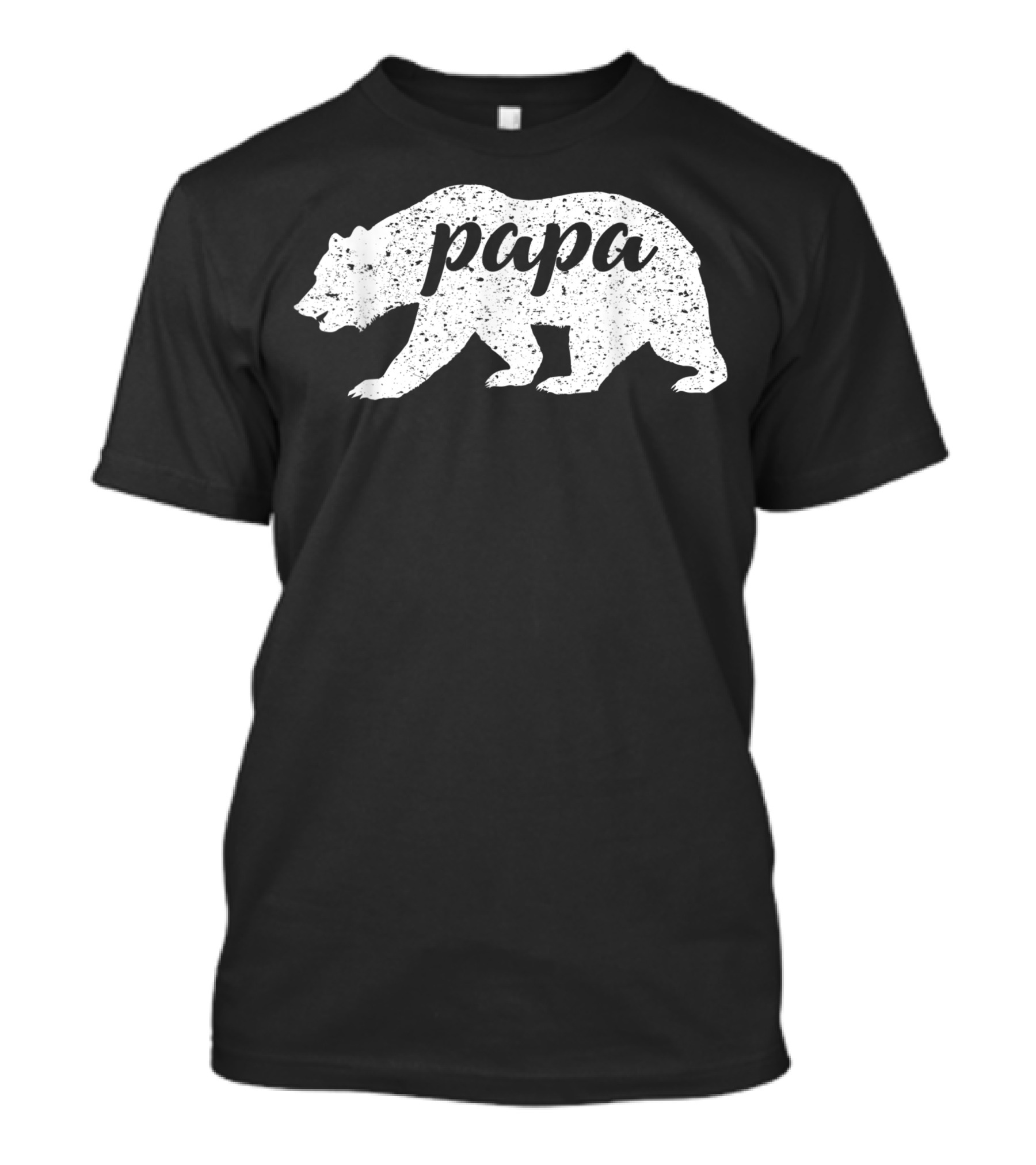 Papa Bear Vintage Dad T-Shirt